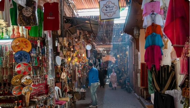 Photograph: Piotr Arnoldes / pexels.com / Marrakech souks